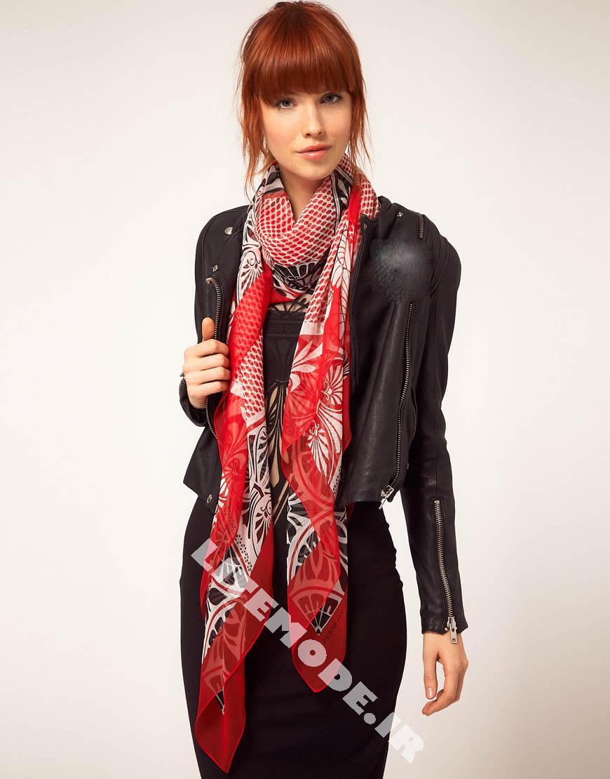 شال پارچه ای زنانه زیبا