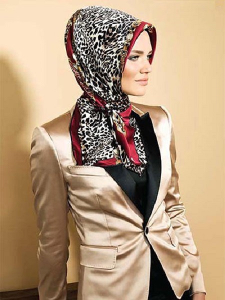 روسری مارکدار شیک زنانه