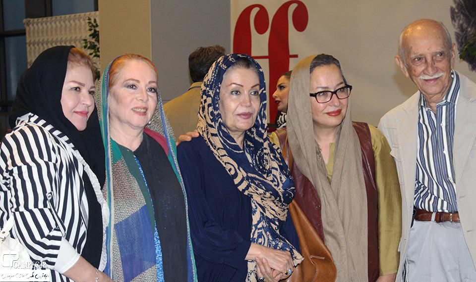 بازیگران در مراسم رونمایی از مستند شهرداد روحانی