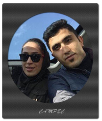 بیوگرافی و عکسهای مجتبی میرزاجانپور با همسرش