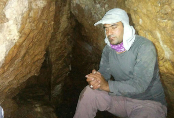 پیمایش ۳۷۵ متر از دومین غار عمیق ایران توسط کوهنوردان گرمه‌ای / تصاویر