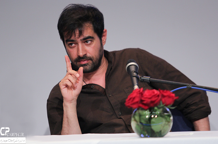 شهاب حسینی در نشست مطبوعاتی فیلم سینمایی فروشنده 