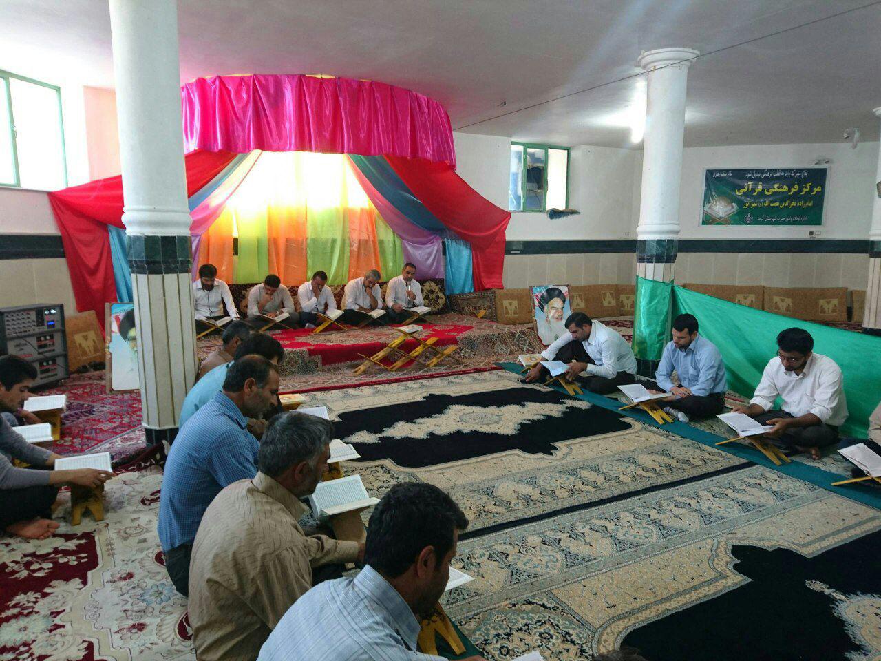 تصاویر/ جزء خوانی قرآن کریم در شهر ایور