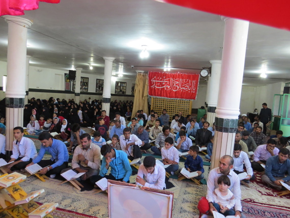 محفل انس با قرآن کریم با حضور قاری مصری برگزار شد / تصاویر