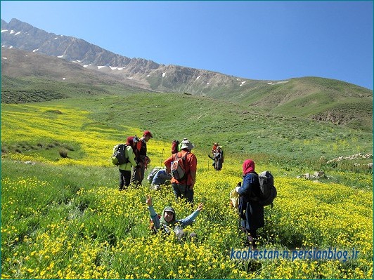 مسیر قله پاشوره - دشت آزو