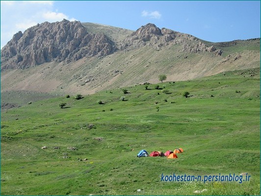 مسیر قله پاشوره - دشت آزو