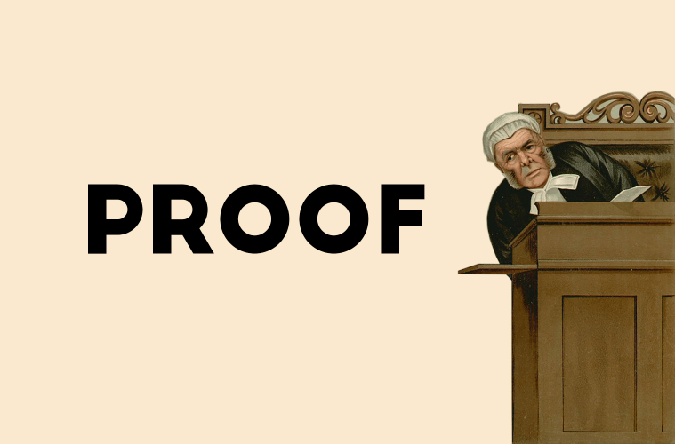 اصطلاح proof در مقاله‌نویسی به چه معناست؟
