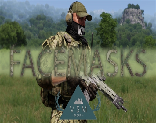 ماسک صورت(FaceMasks) برای Arma3