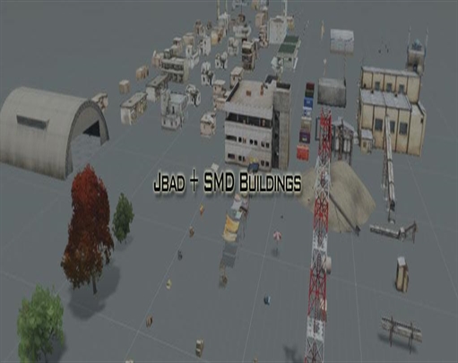 مود JBAD Buildings (تجهیزات ساختمانی کامل) بازی Arma 3(اپدیت شد)