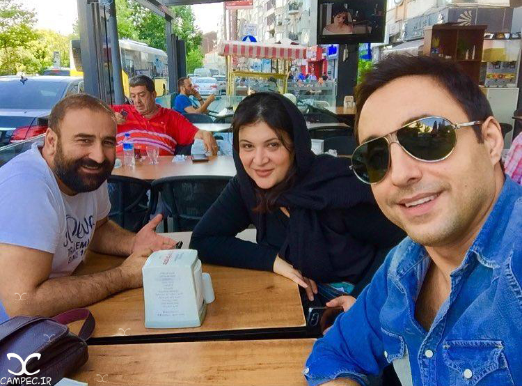 امیر حسین رستمی مهران احمدی و ریما رامین فر در ترکیه