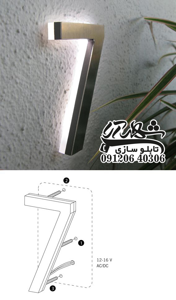 آموزش نصب تابلو استیل