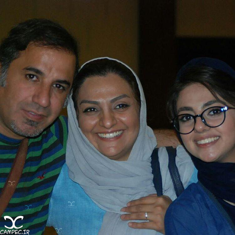 علی سلیمانی و همسر و دخترش