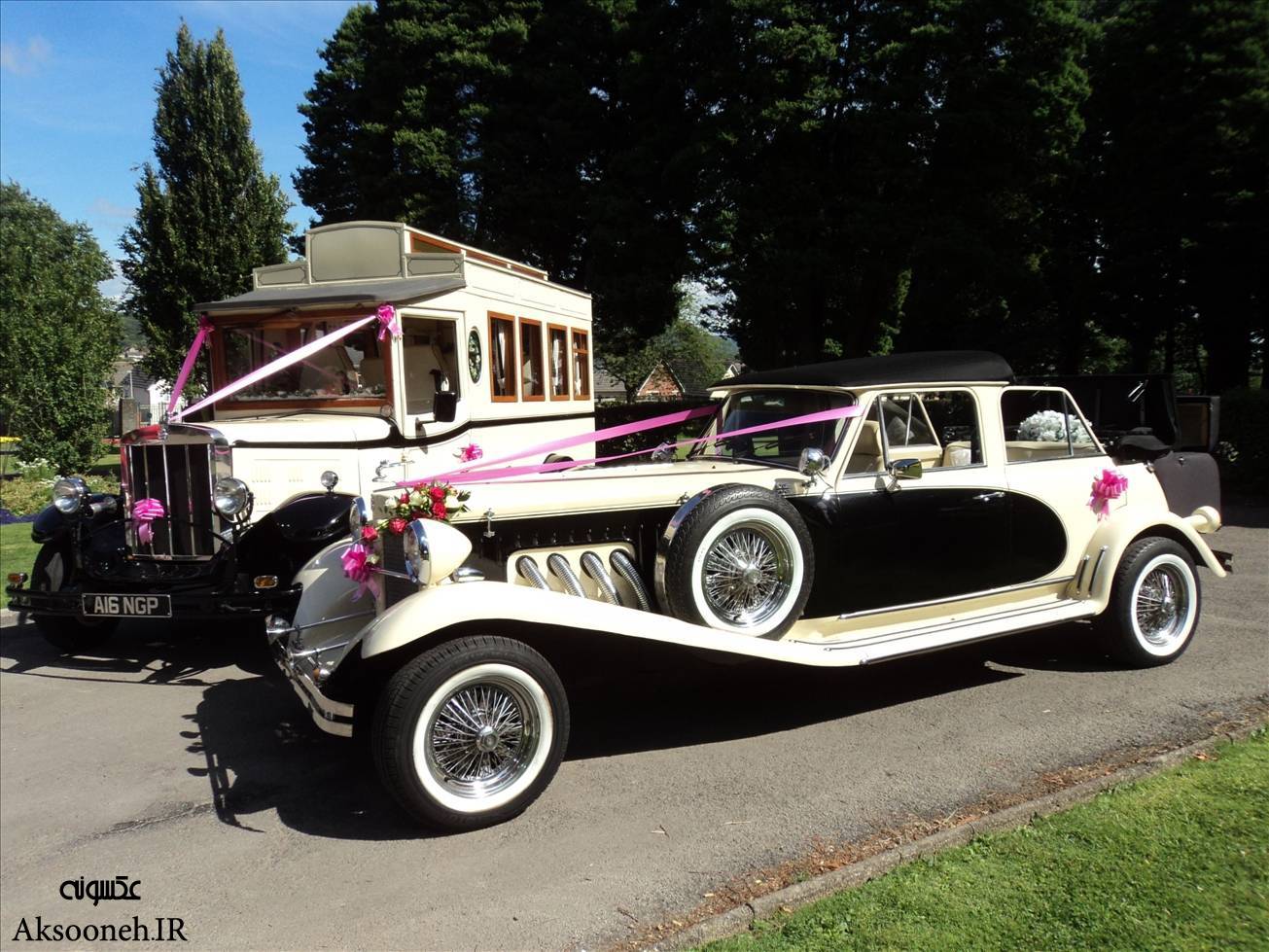 عکس های زیبا و دیدنی از ماشین عروس های آنتیک و قدیمی | WwW.Aksooneh.IR