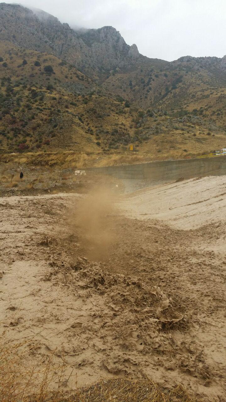 خسارت سیلاب به روستای دشت شهرستان گرمه / تصاویر