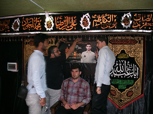 بازسازی و تعمیرات حسینیه شهید دولت آبادی (هیئت زوّارالحسین علیهم السلام ) توسط خادمین هیئت زوّارالحسین(ع)