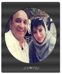 عکسها و بیوگرافی حمیرا ریاضی و همسرش علی اسیوند
