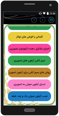 آموزش آیفون تصویری آیفون صوتی