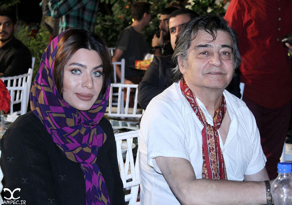 رضا رویگری و همسرش در جشن روز ملی سینما