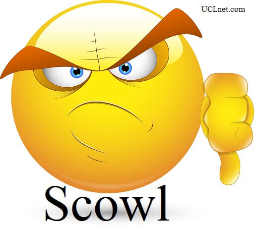 Scowl – آموزش لغات کتاب ۵٠۴ – English Vocabulary – کدینگ لغات ۵٠۴