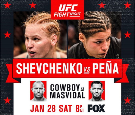 دانلود یو اف سی در فاکس 23 | UFC on Fox: Shevchenko vs. Pena-نسخه ی 720-H265