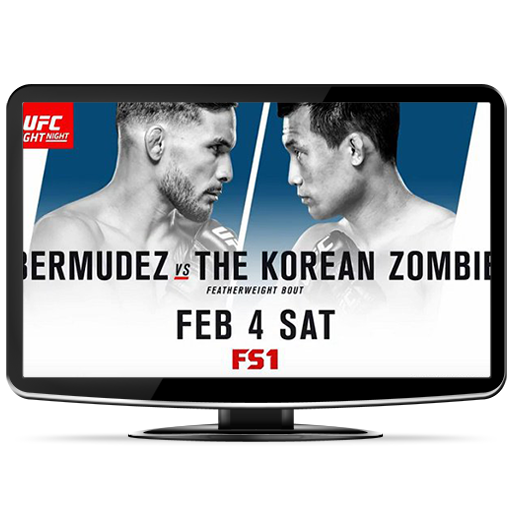 دانلود یو اف سی فایت نایت 104 | UFC Fight Night 104: Bermudez vs. Korean Zombie+نسخه ی H265-720p