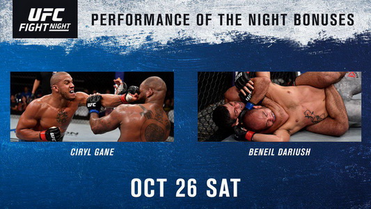 نتایج رویداد :  UFC Fight Night: Maia vs. Askren+مبارزه ی بنیل داریوش