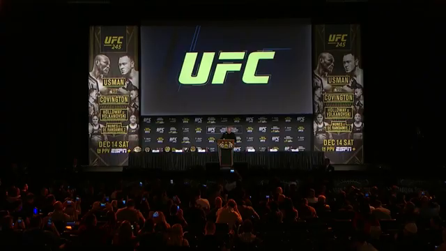 کنفرانس خبری زو دهنگام  یو اف سی 245 | UFC 245:Press Conference+پست دوم دوبله فارسی