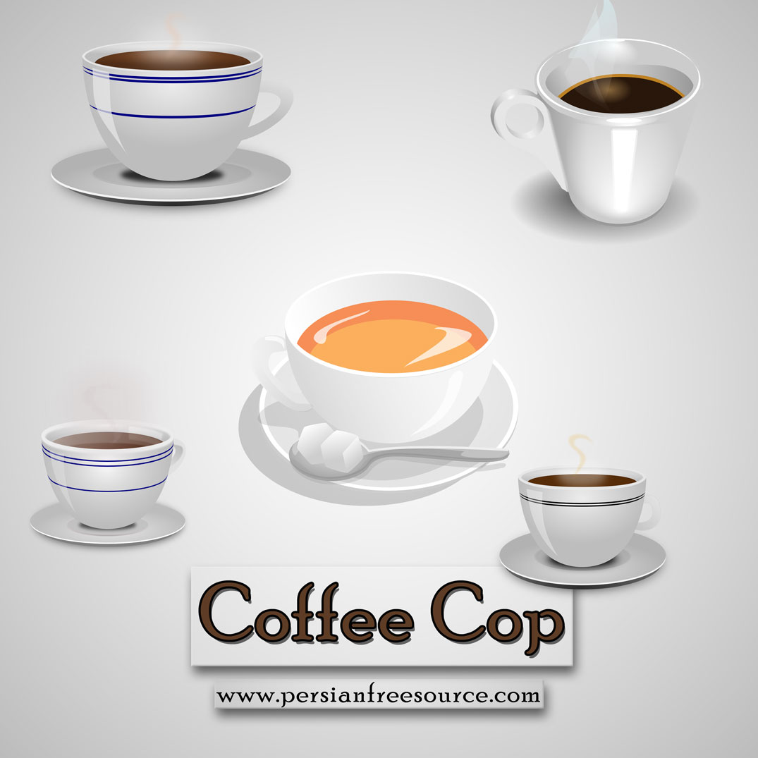 دانلود فایل لایه باز فنجان قهوه | Coffee Cup