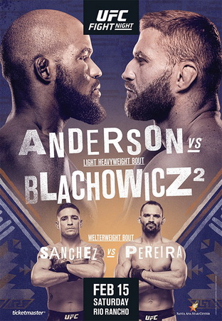 نتایج رویداد : UFC Fight Night: Anderson vs. Blachowicz 2
