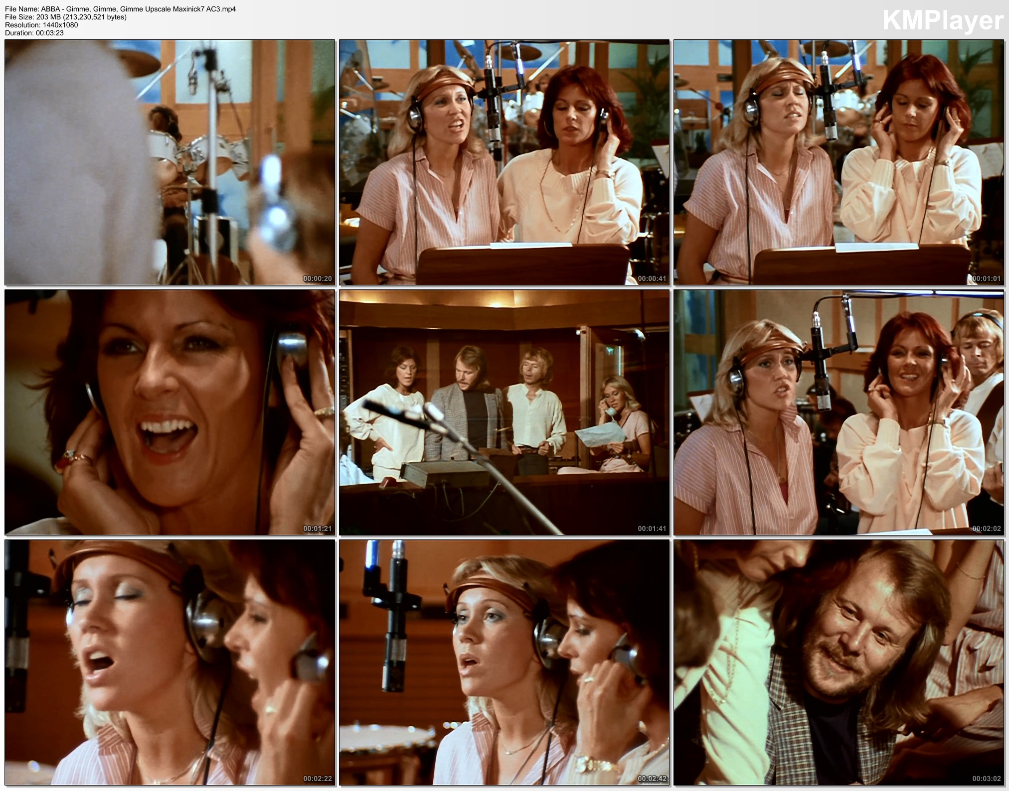 دانلود موزیک ویدیو Gimme Gimme Gimme از ABBA (نسخه اورجینال)