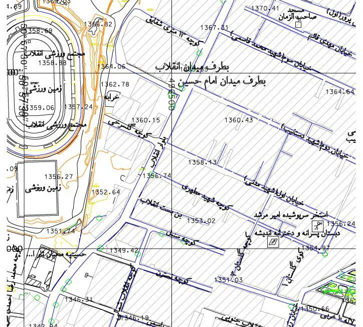 Image result for ‫نقشه کامل شهر کرج به صورت فایل اتوکد‬‎