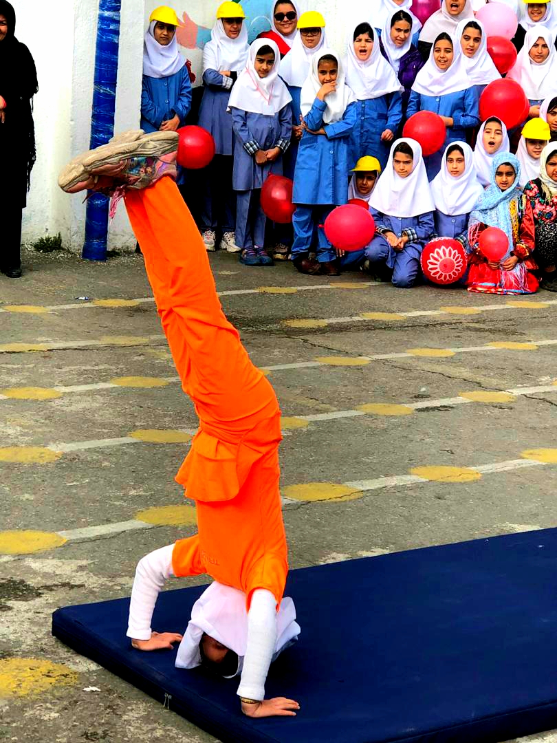 ششمین المپیاد ورزشی درون مدرسه ای دبستان ابراهیم نوبر-معلم ورزش سیده اعظم حسینی